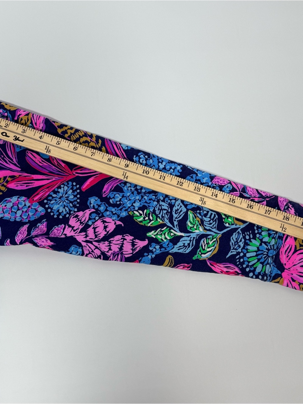 Lilly Pulitzer Wrenley Zip-Up Jacket Pockets Pink & Blue Navy Calypso Coast XL - Picture 8 of 10